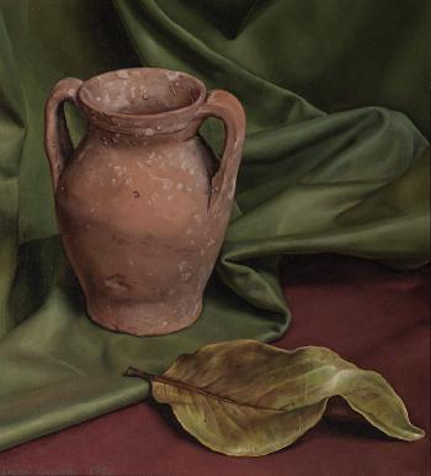 The last leaf by Luigi Lucioni
