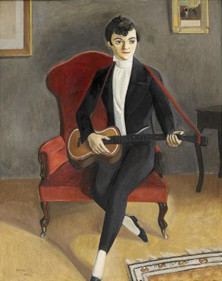 Porträtt av Jessie Wessel-Eriksson som Fortunio i Ljusstaken ,
1927 by Einar Jolin