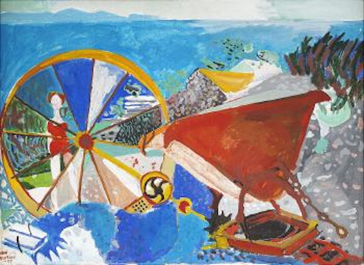 Tippvagn med hjul by Sven Erixson