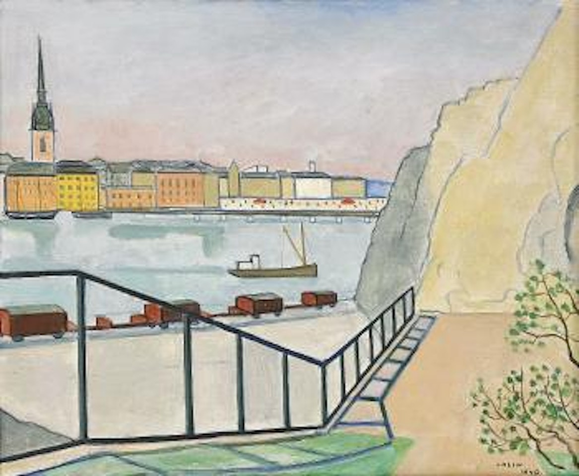 Utsikt över Gamla stan by Einar Jolin