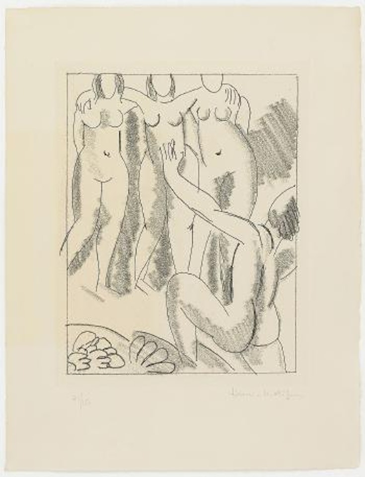 Naucissa - from Ulysses ,
1935 by Henri Matisse