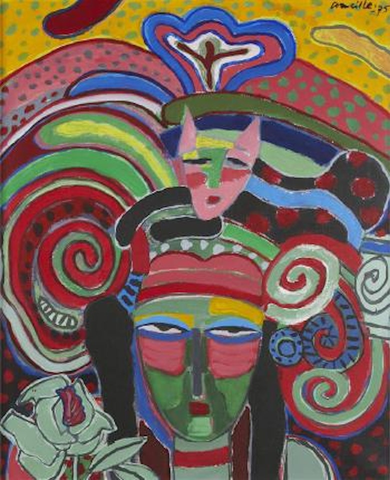 Flowering Girl by Corneille