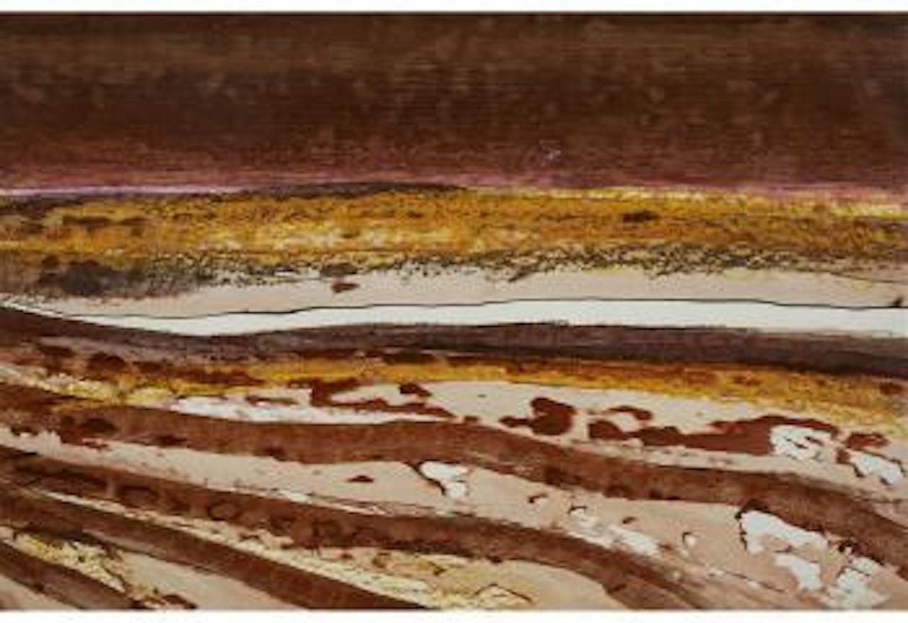 Central Australian Landscape ,
1969 by Sidney Nolan