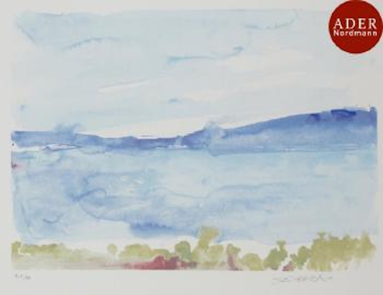 La Mer (Ibiza) ,
2007 by Zao Wou-Ki