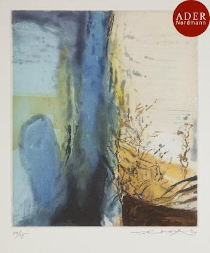 Composition ,
1994 by Zao Wou-Ki