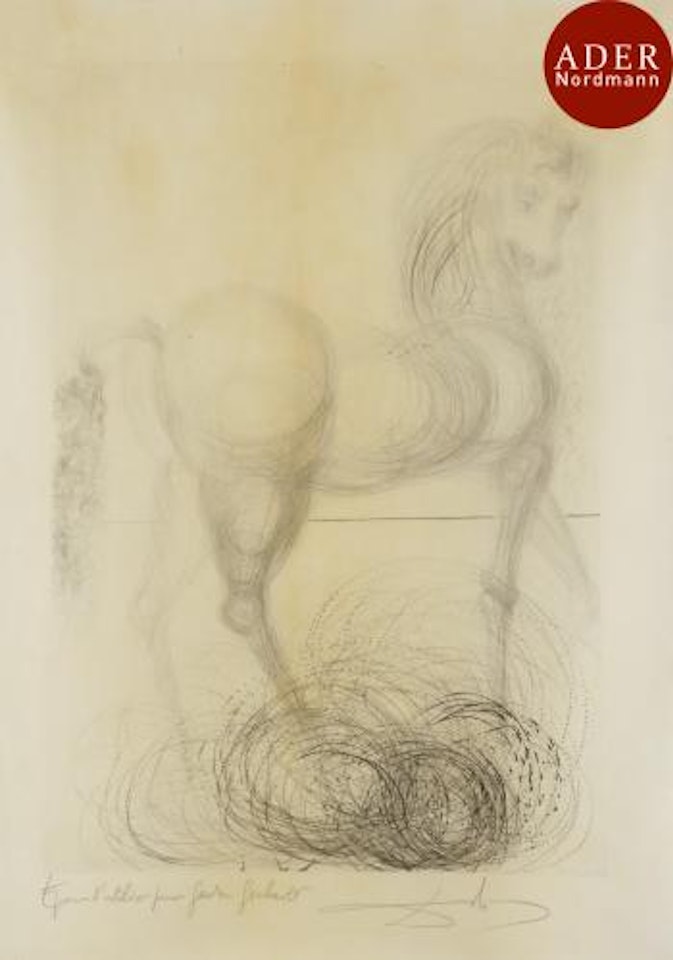 La Ville odorante (pl. pour Roi, je t’attends à Babylone) by Salvador Dali