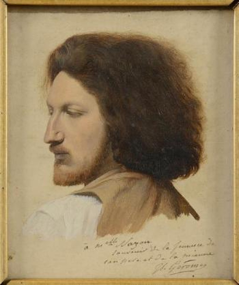 Henri Nazon de profil by Jean Léon Gérome