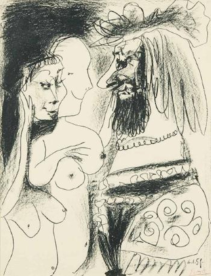 Le Vieux Roi ,
1959 by Pablo Picasso