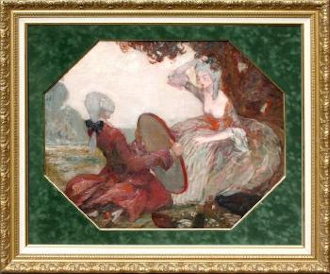 Scène galante by Jean Gabriel Domergue