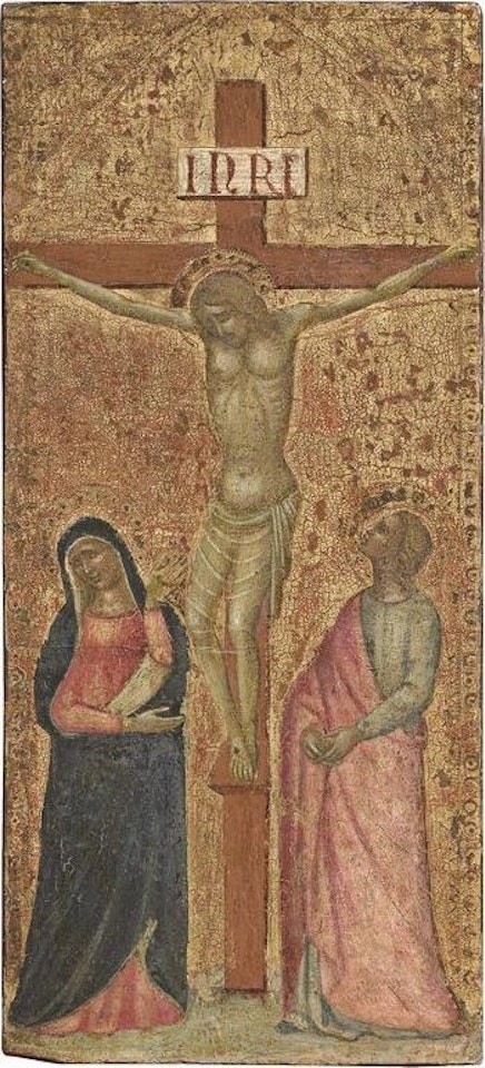 Crocifissione con la Vergine e San Giovanni by Florentine School