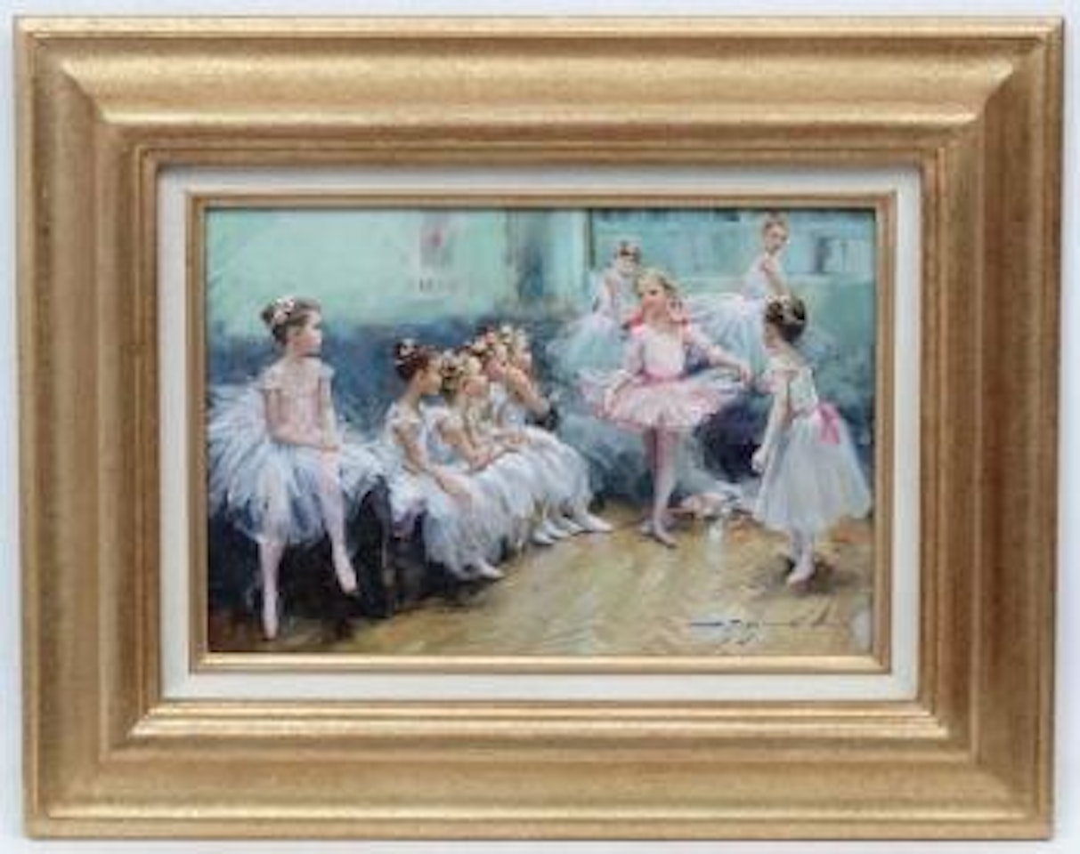 The ballet lesson by Constantin Razoumov