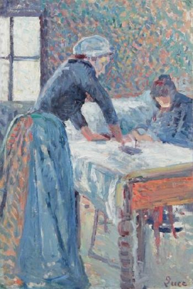 La repasseuse by Maximilien Luce