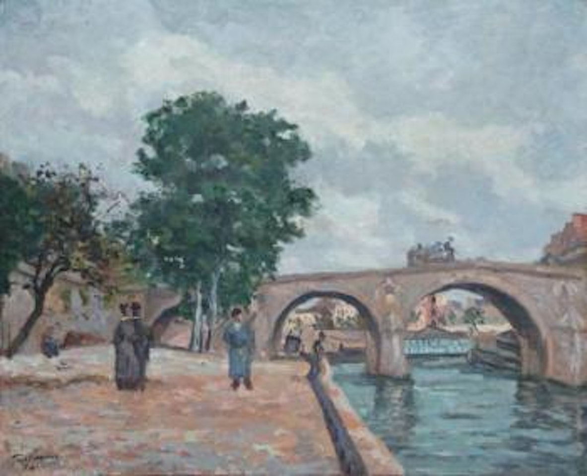 Paris, La Seine au Pont Marie by Armand Guillaumin