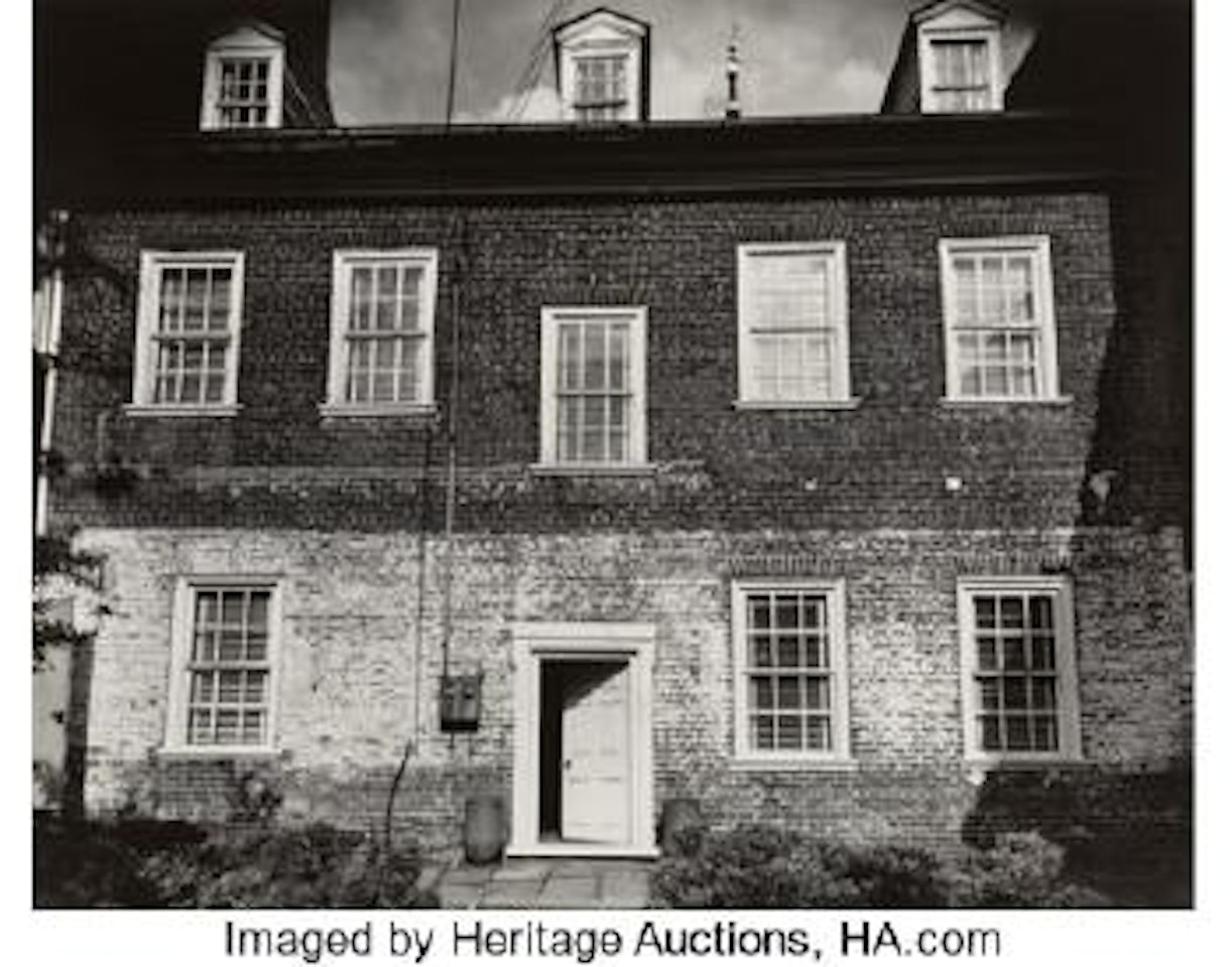 Housefront in Soho ,
1937 by Berenice Abbott