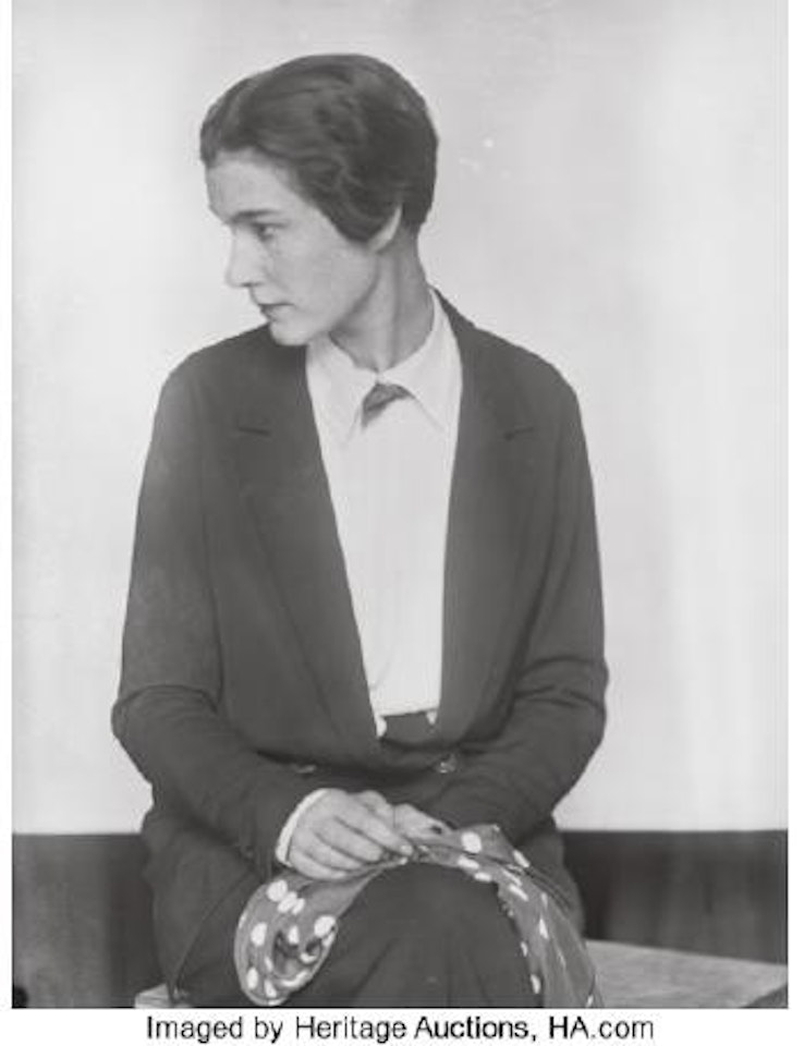 Portrait of Thelma Wood ,
Circa
1922 by Berenice Abbott