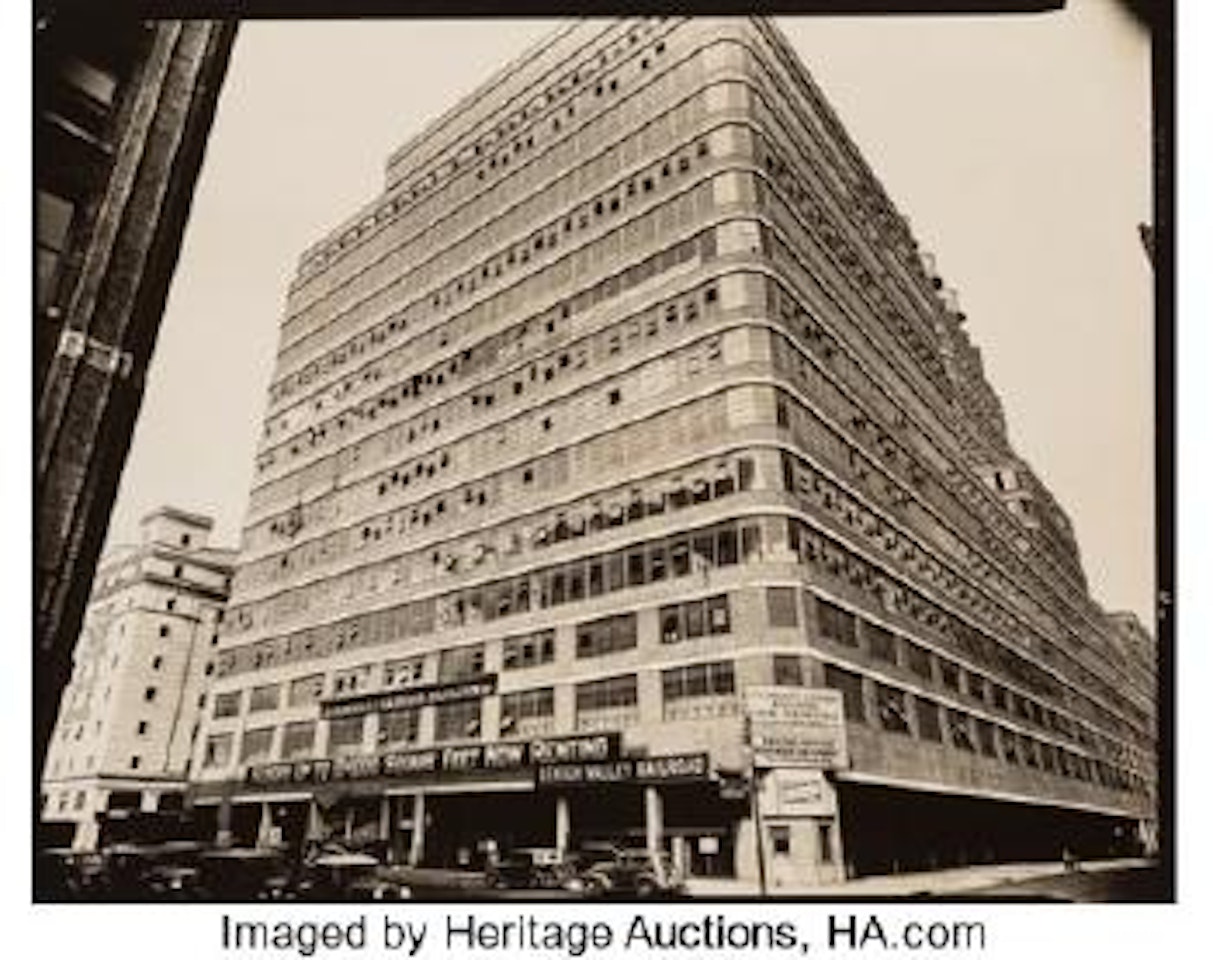 Starrett-Lehigh Building I, July 14, 1936 ,
1936 by Berenice Abbott