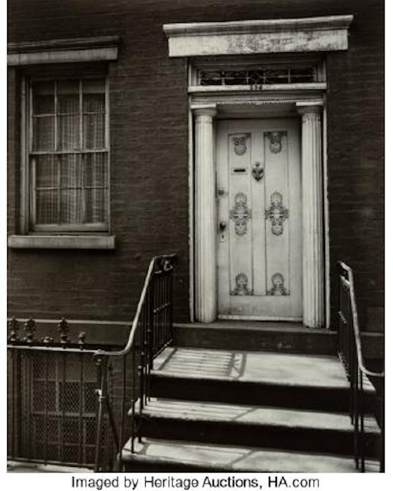 Doorway: 204 West 13th Street, between Seventh and Greenwich Avenues, May 5, 1937 ,
1937 by Berenice Abbott