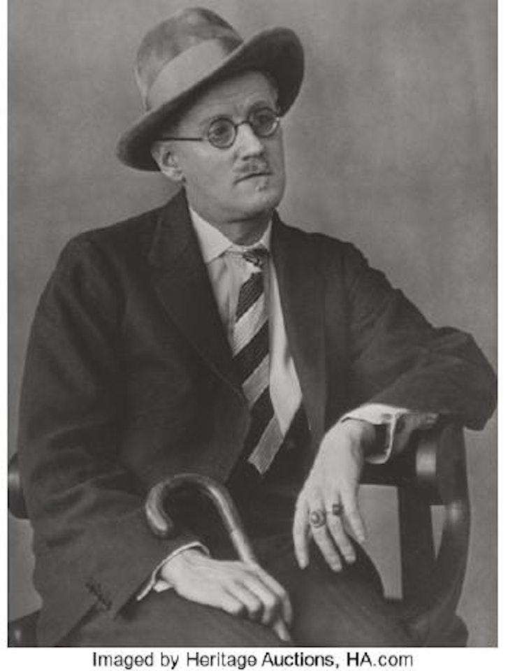 James Joyce by Berenice Abbott