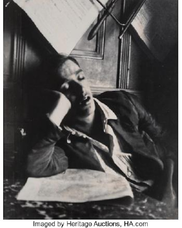 Sleeping Youth, Budapest; Zebegeny; Soldier Writing, Gorz by André Kertész