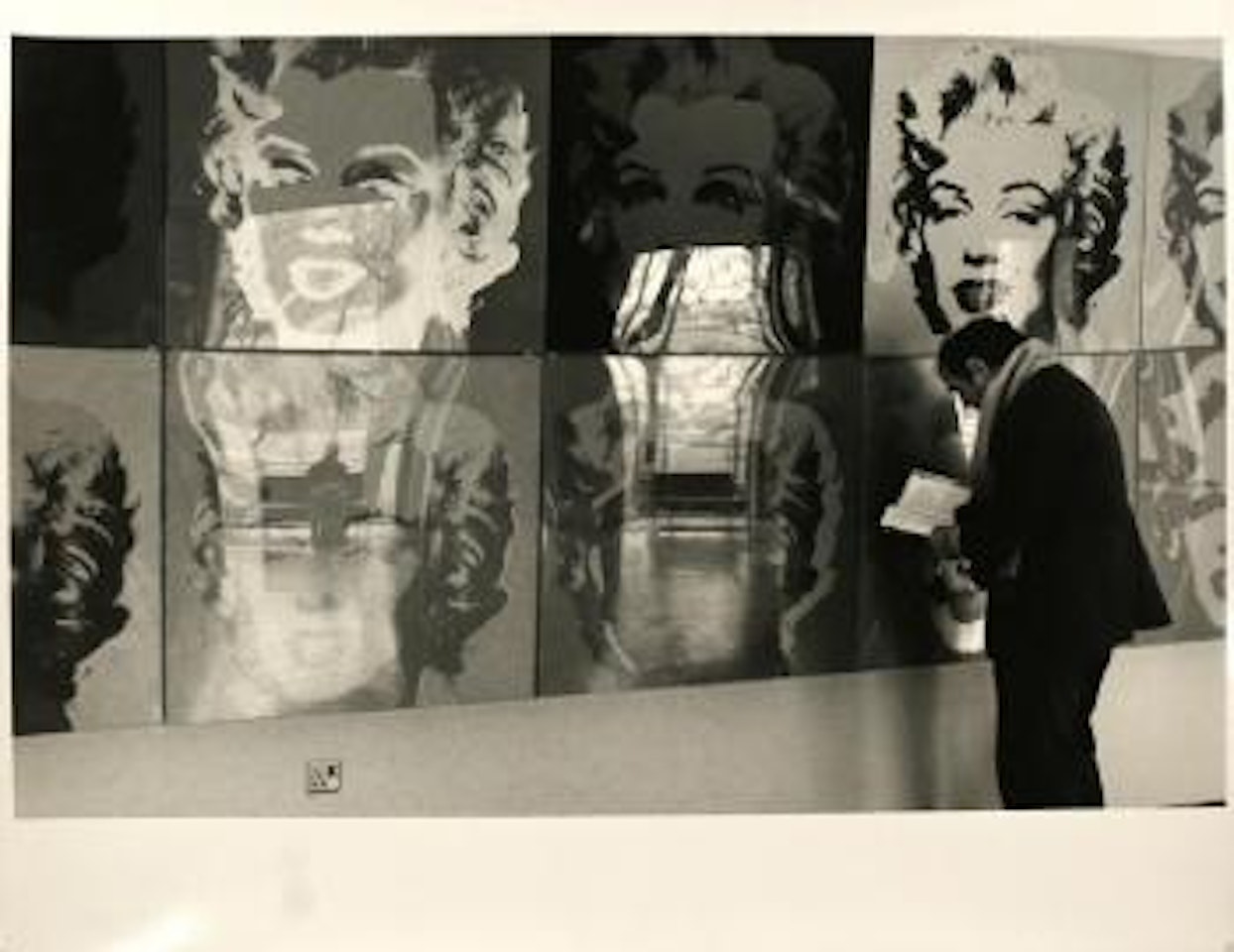 Andy Warhol's Marilyn at the Whitworth Gallery (1980) by André Kertész