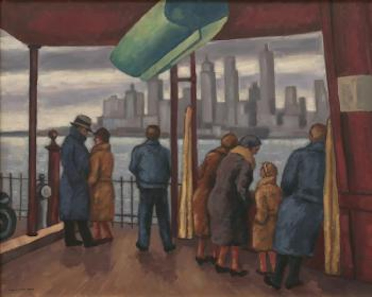 Staten Island Ferry by Max Arthur Cohn