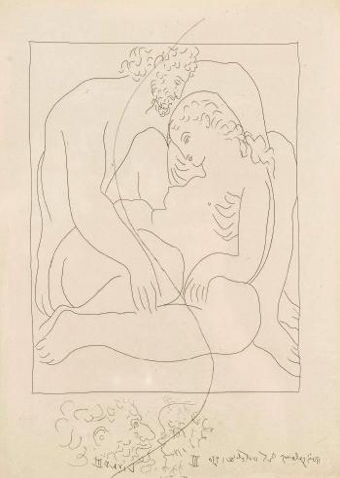 Amour De Jupiter Et De Sémélé ,
1930 by Pablo Picasso