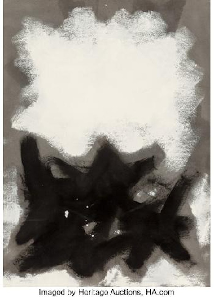 Opaque White by Adolph Gottlieb