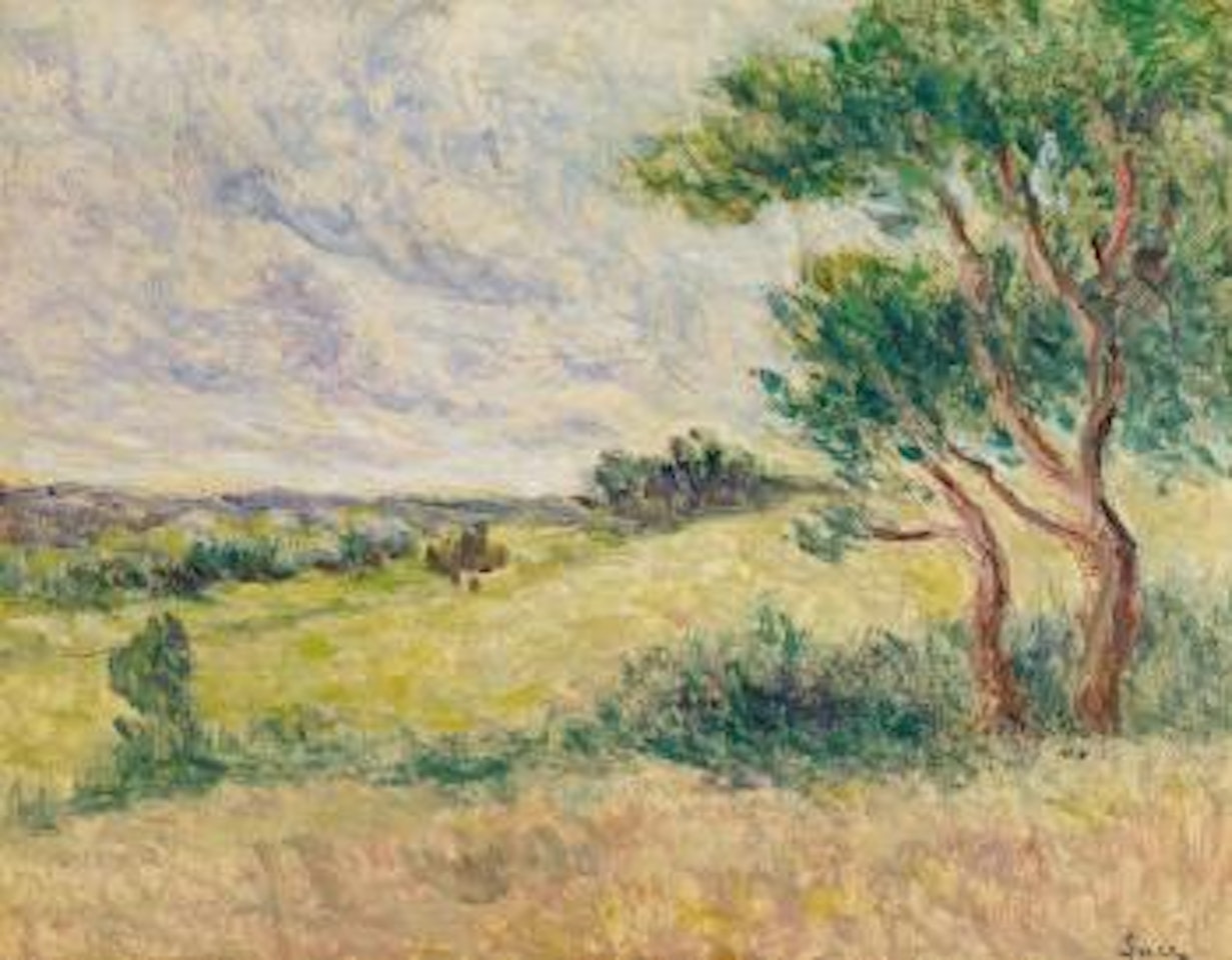 Landscape Near Arcy sur Cure , by Maximilien Luce