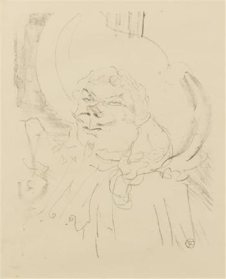 Coquelin Aine (from Portraits d'Acteurs et d'Actrices, Treize Lithographies) by Henri de Toulouse-Lautrec