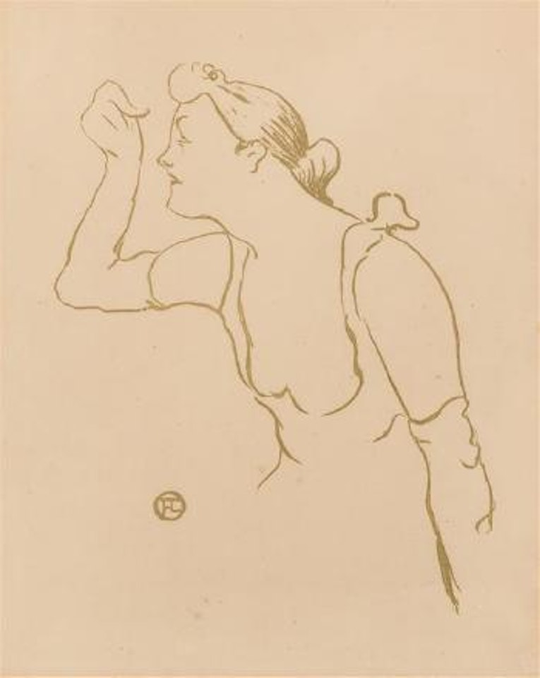 Paula Brebion (from Le Cafe Concert) by Henri de Toulouse-Lautrec