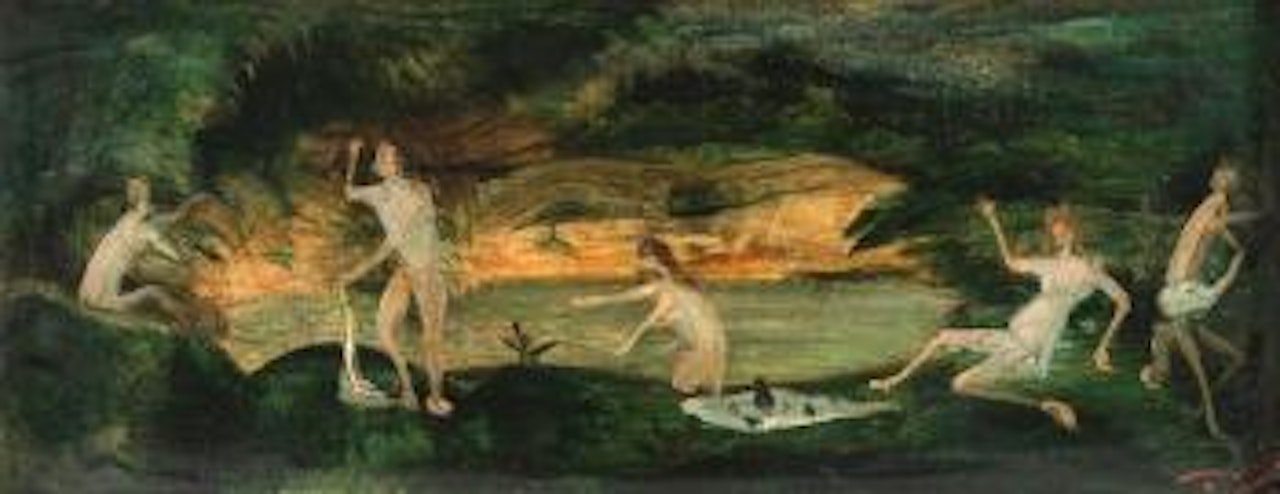 Baigneuses dans un sous-bois - Bathers in Understory by Andre Derain