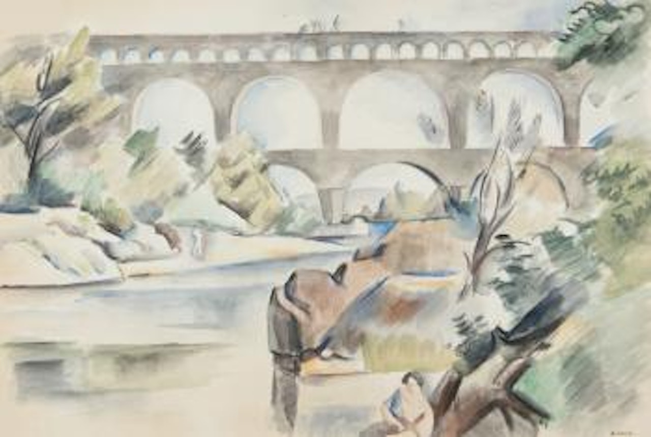 Le pont du Gard - The Pont du Gard by André Lhote