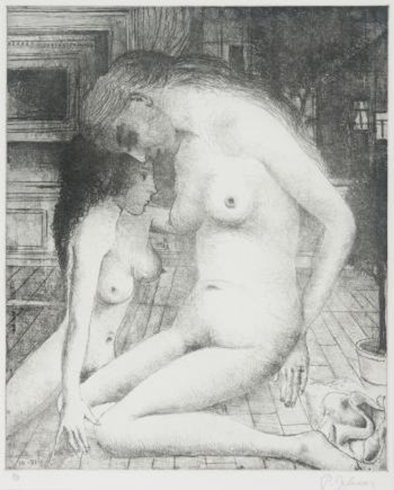 Orphée by Paul Delvaux
