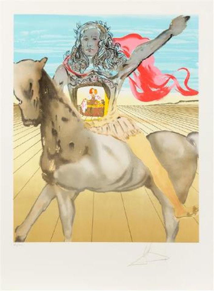 Chevalier Surrealiste ,
1980 by Salvador Dali
