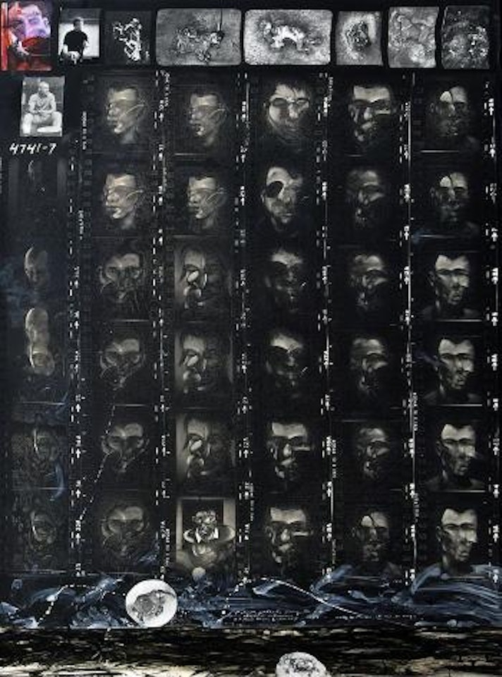 Portraits London (F. Bacon) Paris Nairobi collected at Hog ranch by Peter Beard