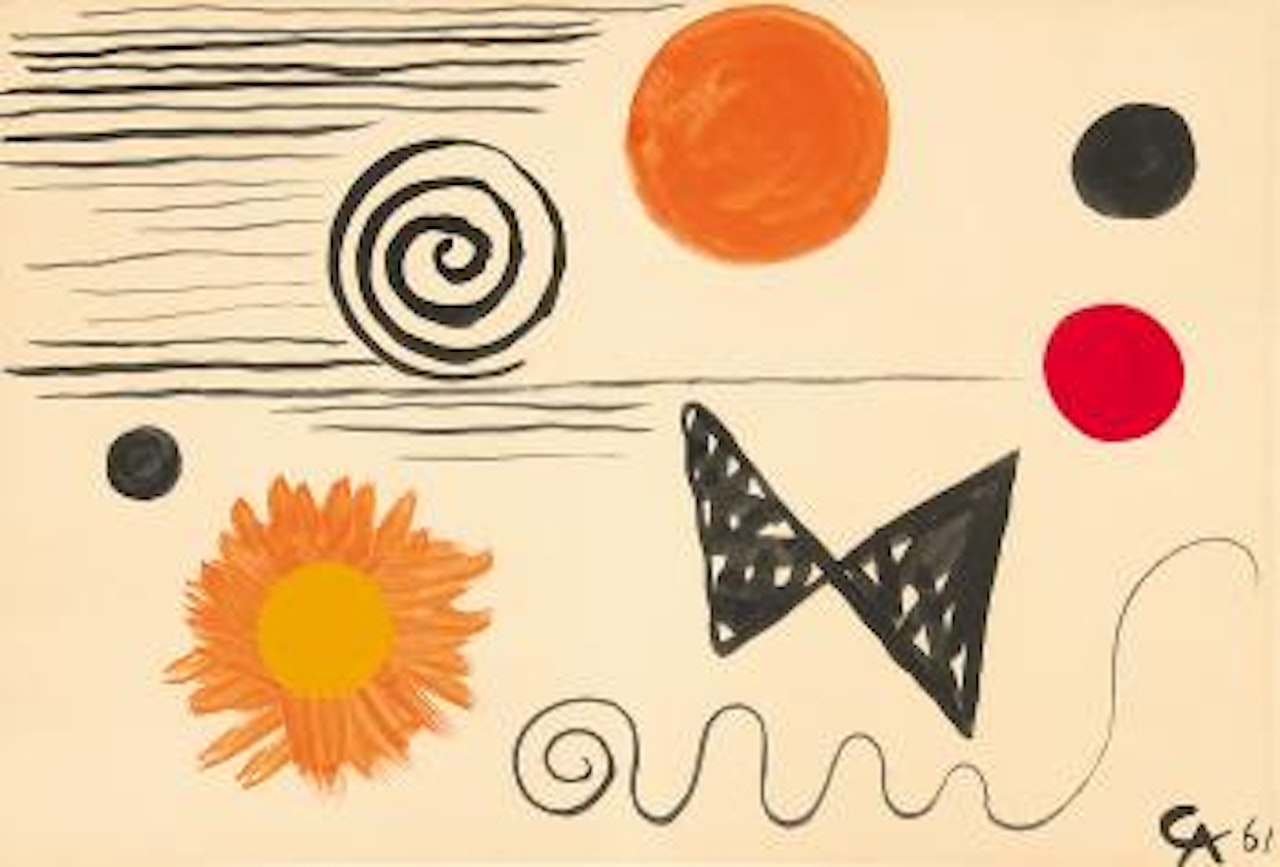 Sunflower ,
1961 by Alexander Calder