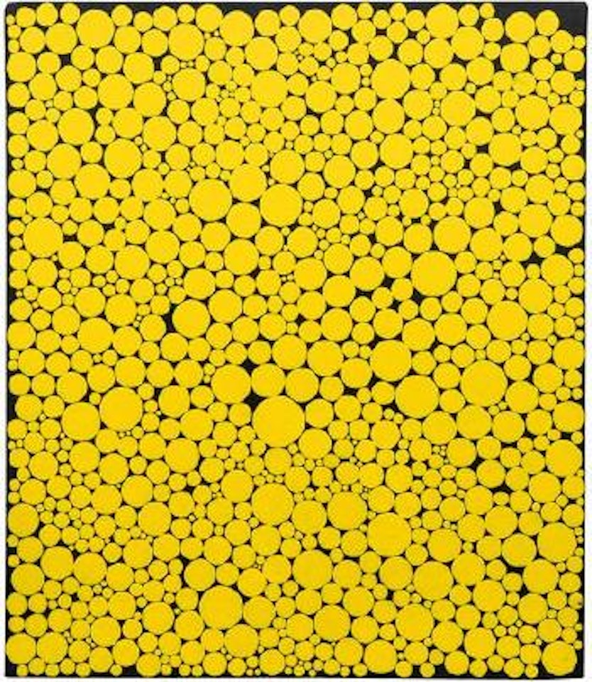 Group of stars by Yayoi Kusama