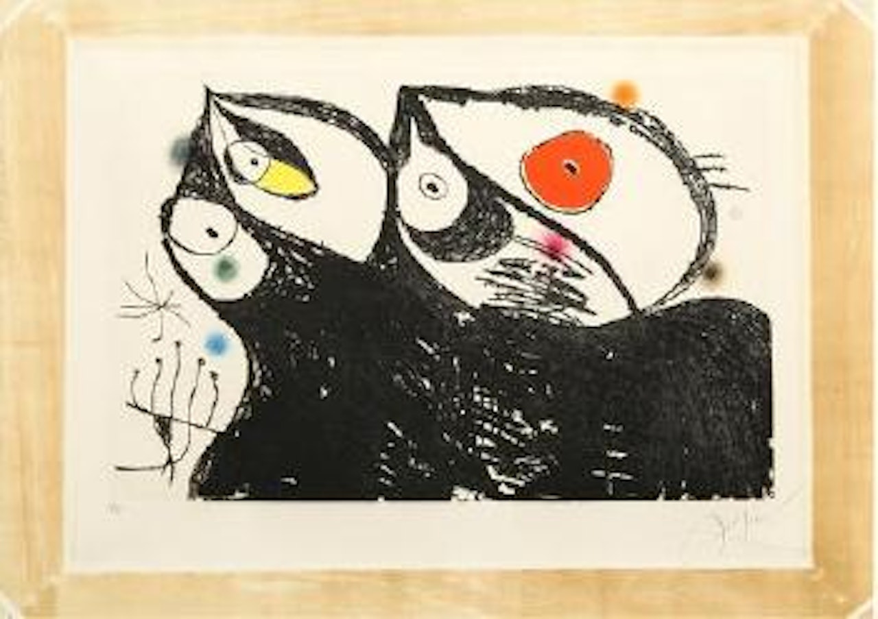 Les hirondelles / The swallows by Joan Miró