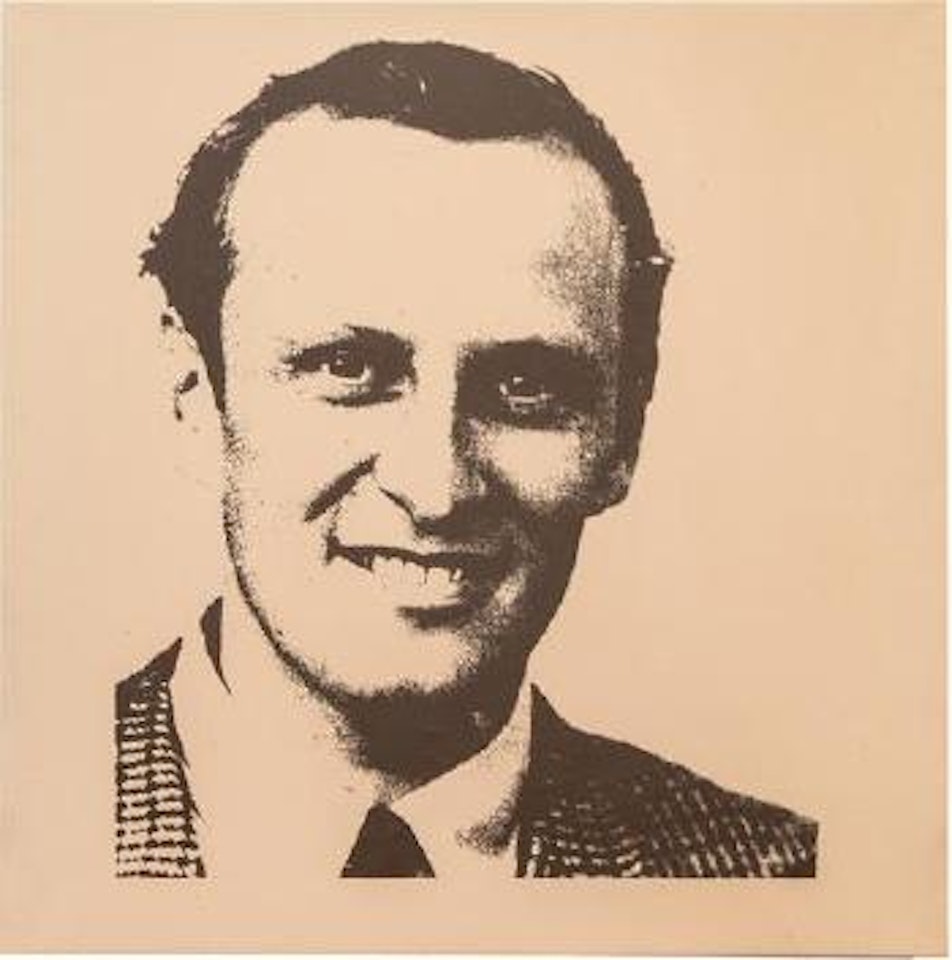 Bruno Bischofberger by Andy Warhol