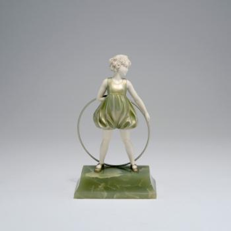 Hoop girl by Ferdinand Preiss