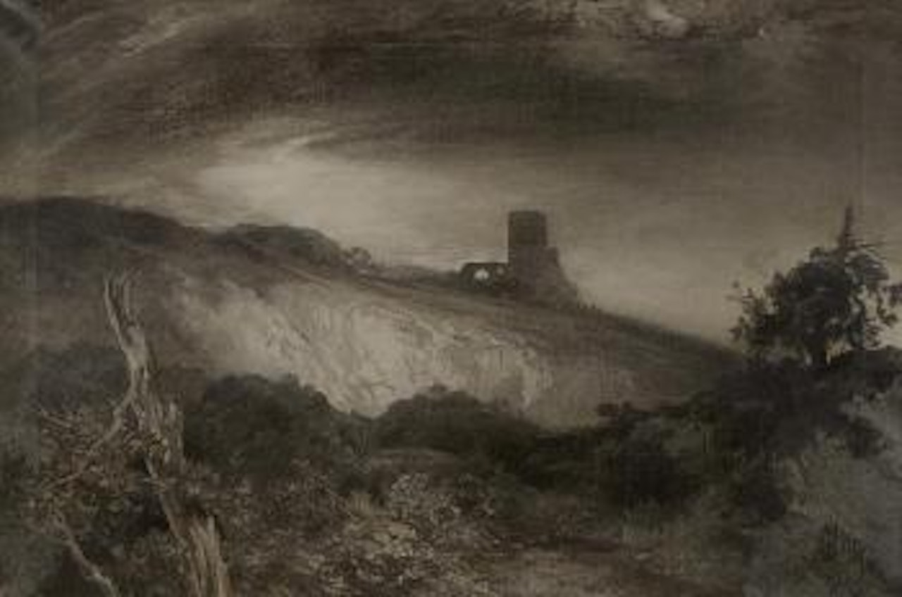 Tower Ruins by Thomas Moran