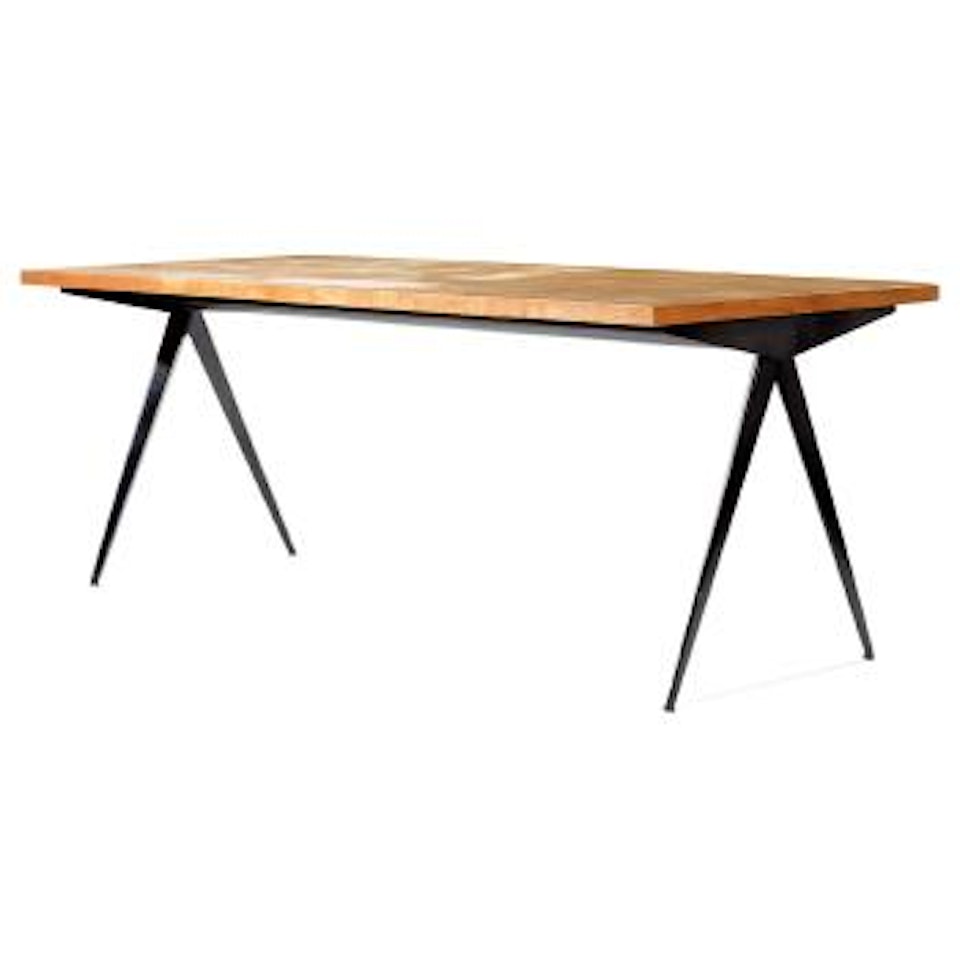 Table de milieu Cafétéria no 512 dite table Compas ,
1953 by Jean Prouvé