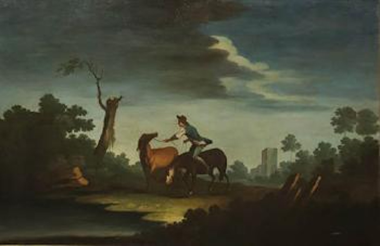 Taming the Wild Horse by John Wootton