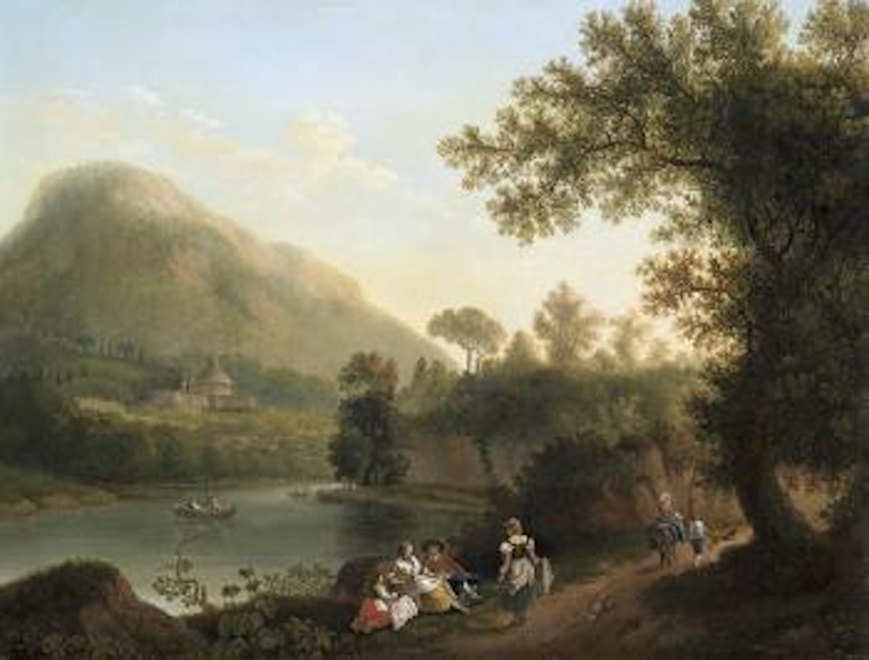 Landschaft mit Bauernfamilie ,
1773 by Jacob Philipp Hackert