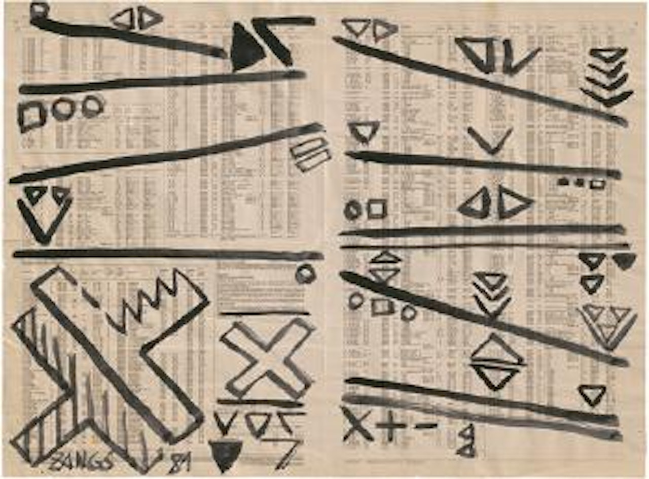 Ohne Titel ,
1981 by Herbert Zangs