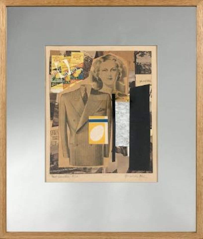 Glückliche ehe (Happy marriage) by Kurt Schwitters