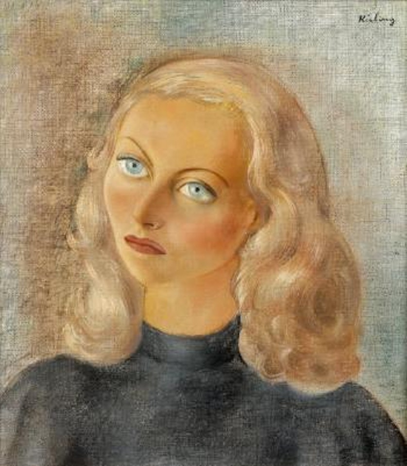Portrait de Michèle Morgan by Moïse Kisling