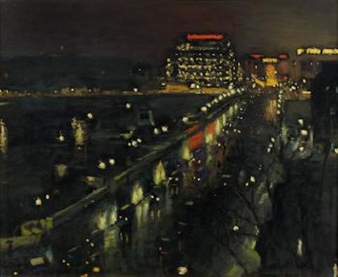 Le Pont Neuf la nuit by Albert Marquet