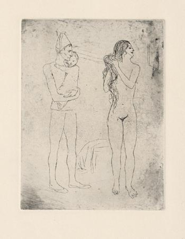 La Toilette de la Mère ,
1905
-
1913 by Pablo Picasso