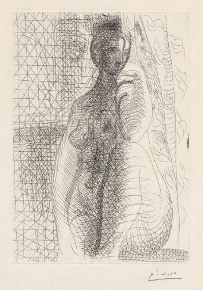 Femme nue à la Jambe pliée ,
1931 by Pablo Picasso